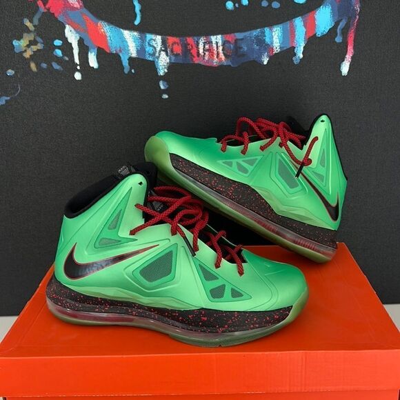 Lebron 10 GS ‘Cutting Jade’ Nike Sneakers - Picture 1 of 9